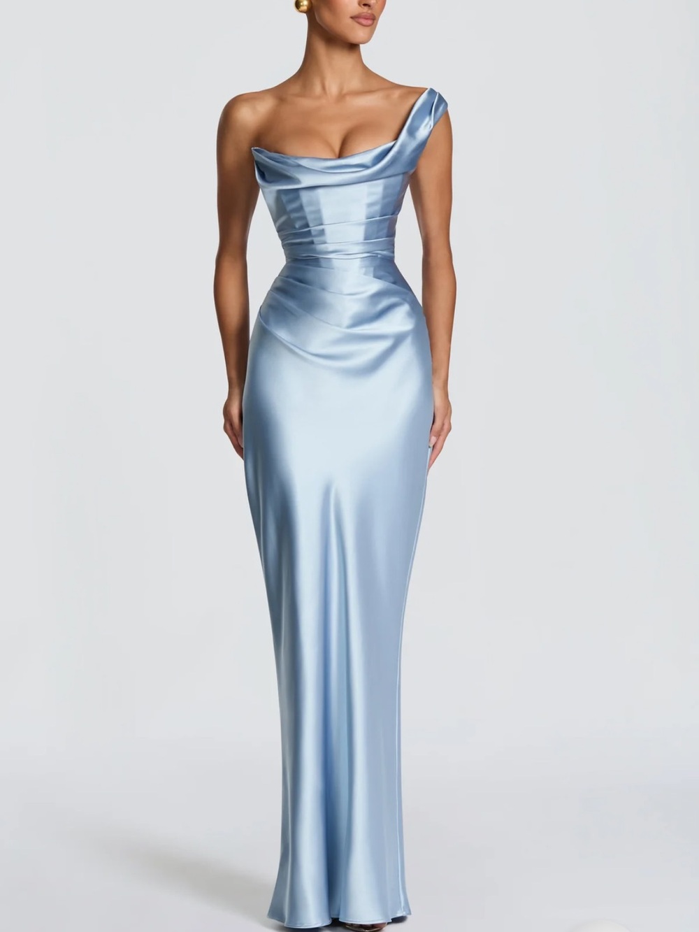 Babyboo THALASSA MAXI DRESS - GLACIER BLUE M